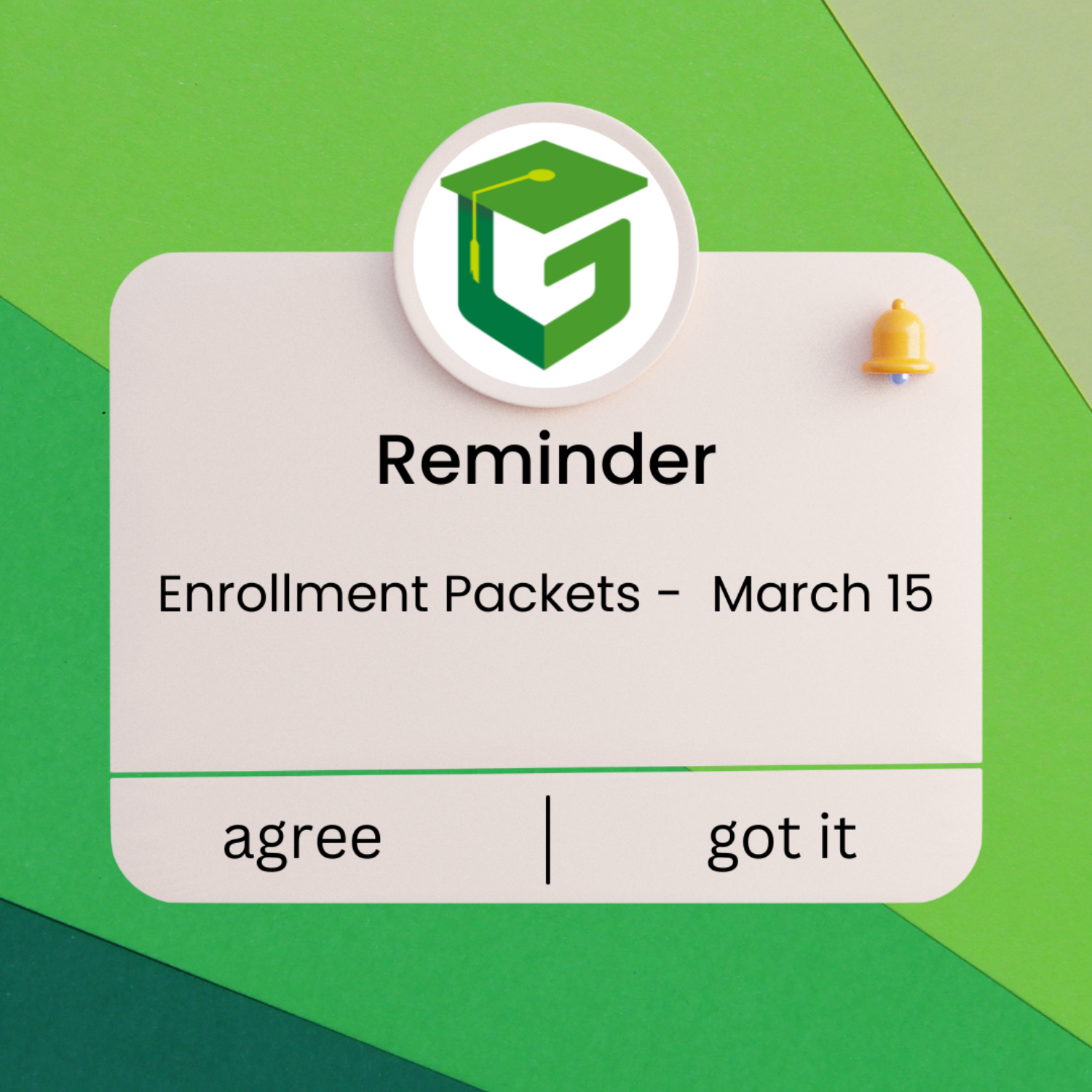Enrollment Reminder 2